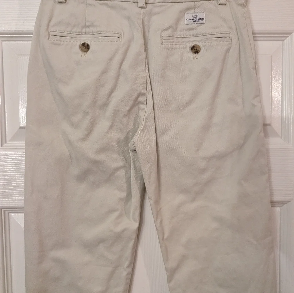 Girls VINEYARD VINES Flat Front Chino Khaki Pants